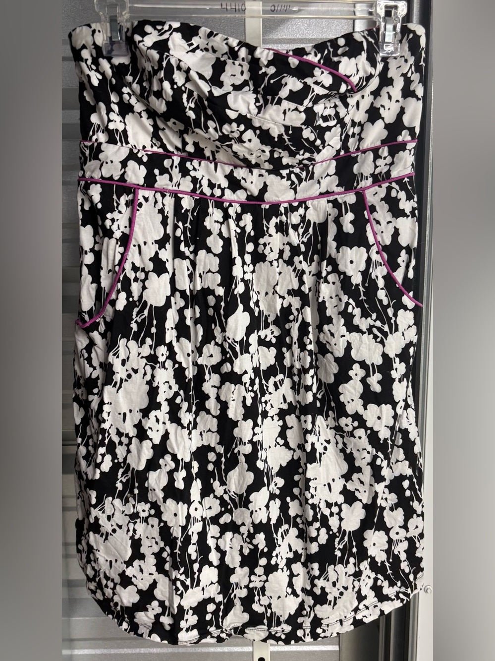 Strapless Maurice’s dress